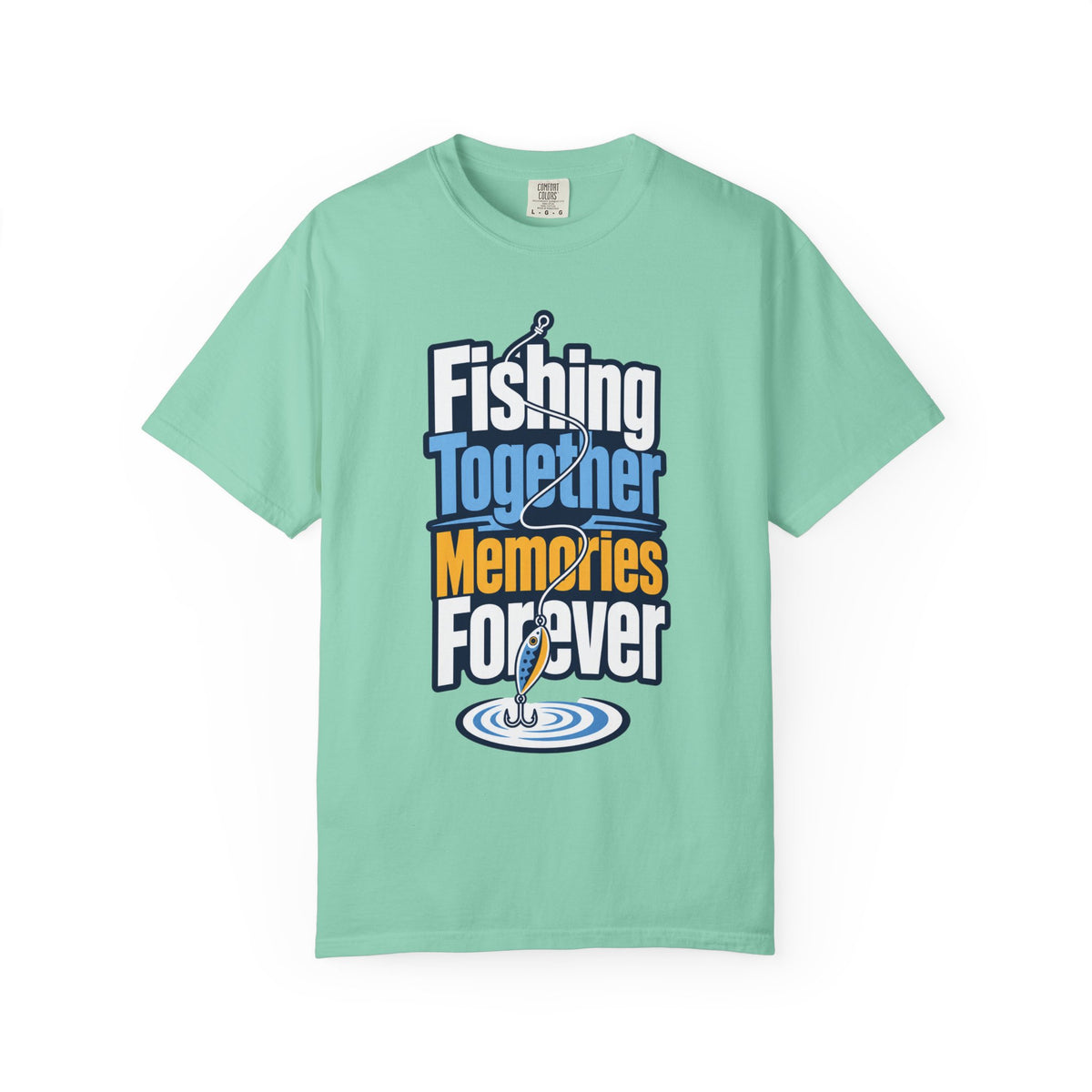 Fishing Together Memories Forever T-Shirt – Family Fishing Gift, Unisex Fishing Shirt