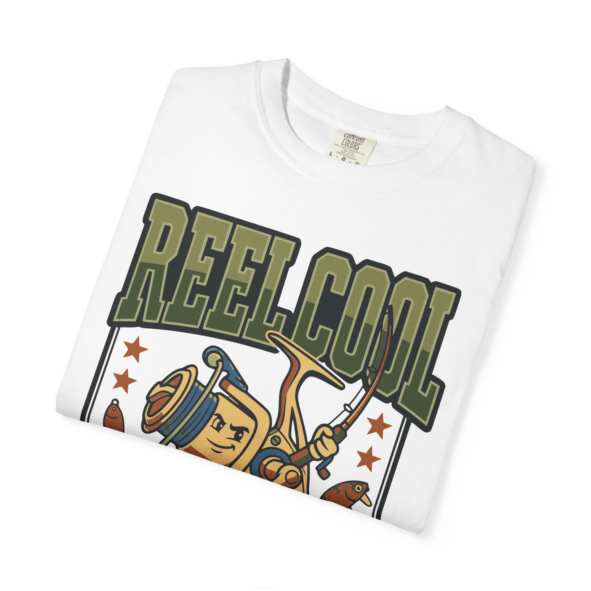 Reel Cool Grandpa Fishing Shirt | Funny Retired Fisherman T-Shirt | Grandpa Fishing Gift