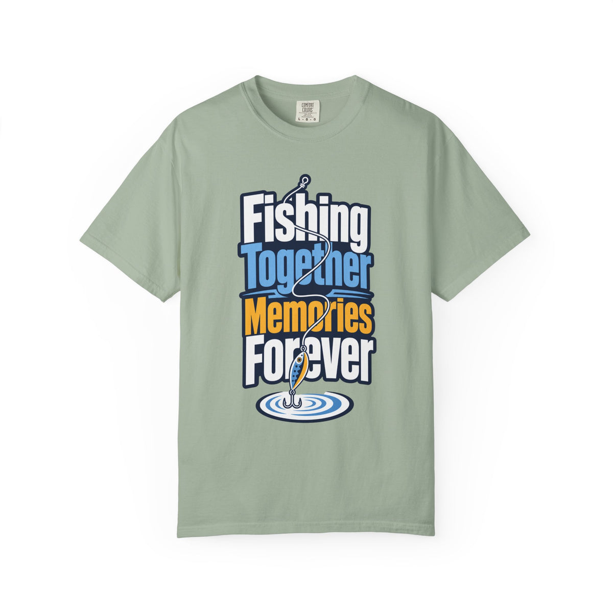 Fishing Together Memories Forever T-Shirt – Family Fishing Gift, Unisex Fishing Shirt