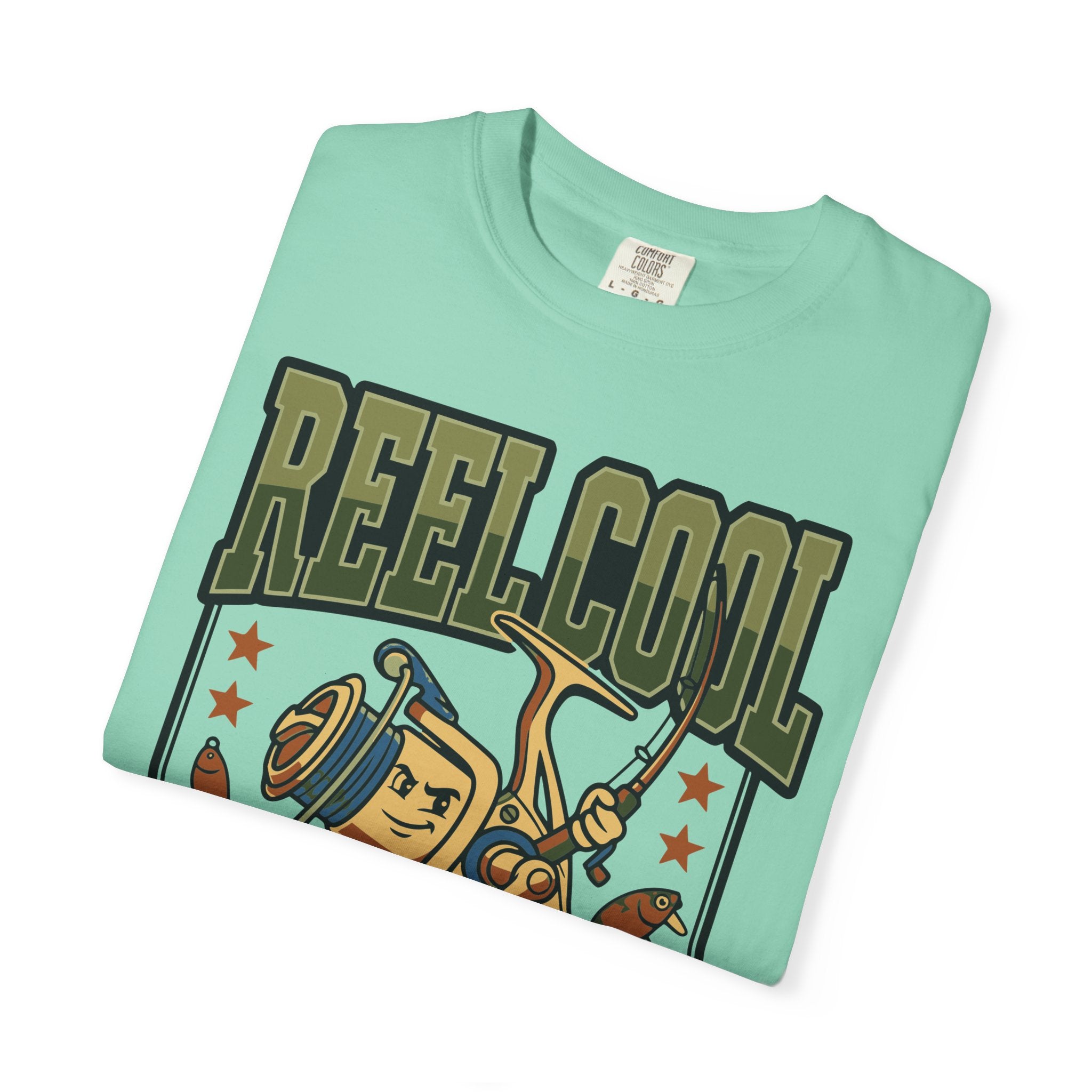 Reel Cool Grandpa Fishing Shirt | Funny Retired Fisherman T-Shirt | Grandpa Fishing Gift