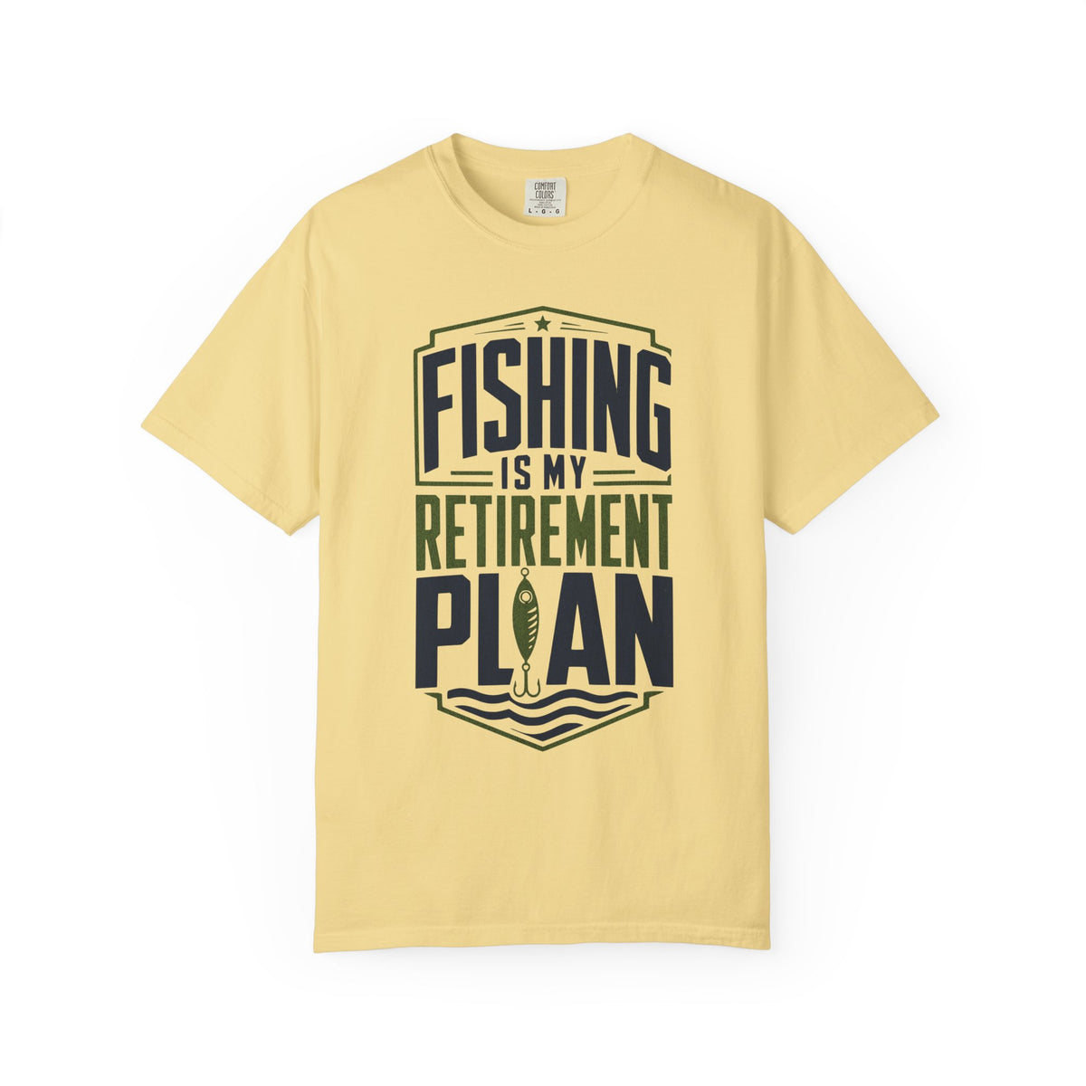 Fishing Is My Retirement Plan T-Shirt | Funny Retirement Fishing Shirt | Angler Retirement Gift