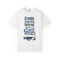 Grandpa Fisherman Retired Living the Good Life Fishing T-Shirt