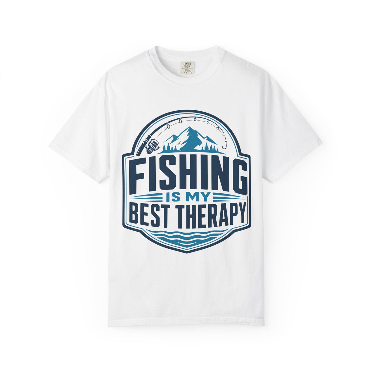Fishing Is My Best Therapy Unisex T-Shirt, Funny Fishing Shirt, Angler Gift, Fisherman Outdoor Tee