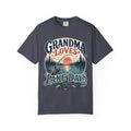 Grandma Loves Lake Days Fishing Shirt – Vintage Fishing Grandma T-Shirt, Lake Life Gift for Grandma