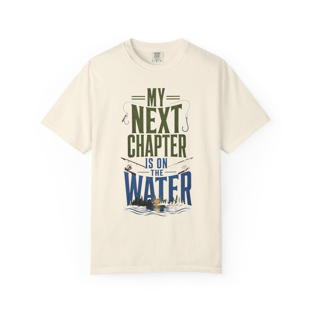 My Next Chapter Is On The Water Fishing Retirement T-Shirt | Unisex Fishing Shirt