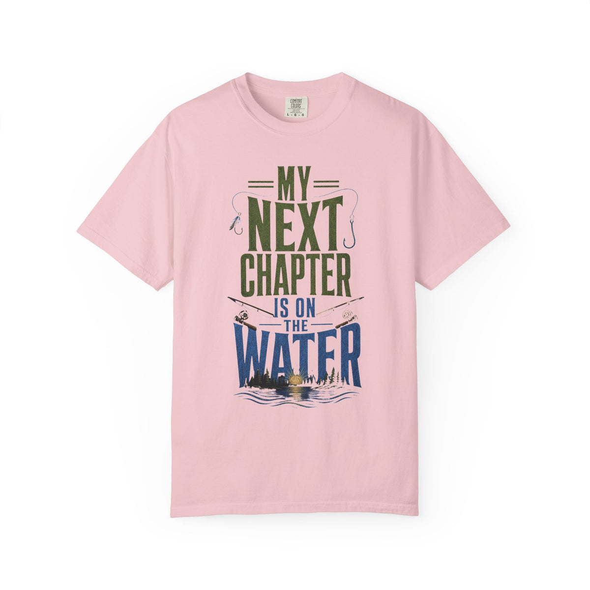 My Next Chapter Is On The Water Fishing Retirement T-Shirt | Unisex Fishing Shirt