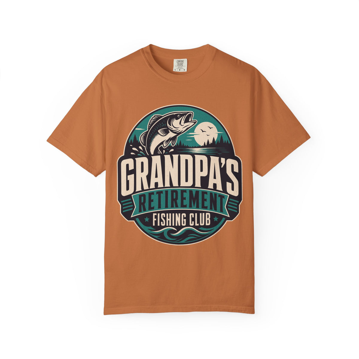 Grandpa's Retirement Fishing Club T-Shirt – Funny Retired Fisherman Gift