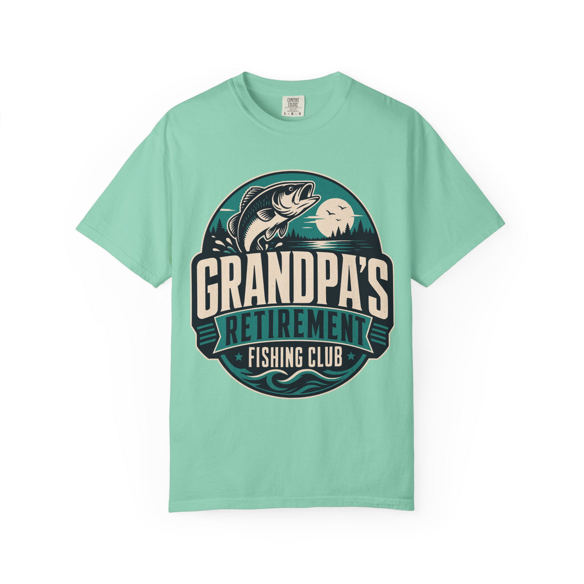 Grandpa's Retirement Fishing Club T-Shirt – Funny Retired Fisherman Gift