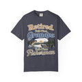 Retired Full-Time Grandpa Fishing Shirt – Vintage Bass Fishing T-Shirt