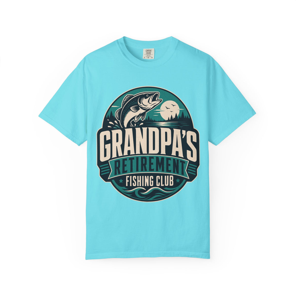 Grandpa's Retirement Fishing Club T-Shirt – Funny Retired Fisherman Gift