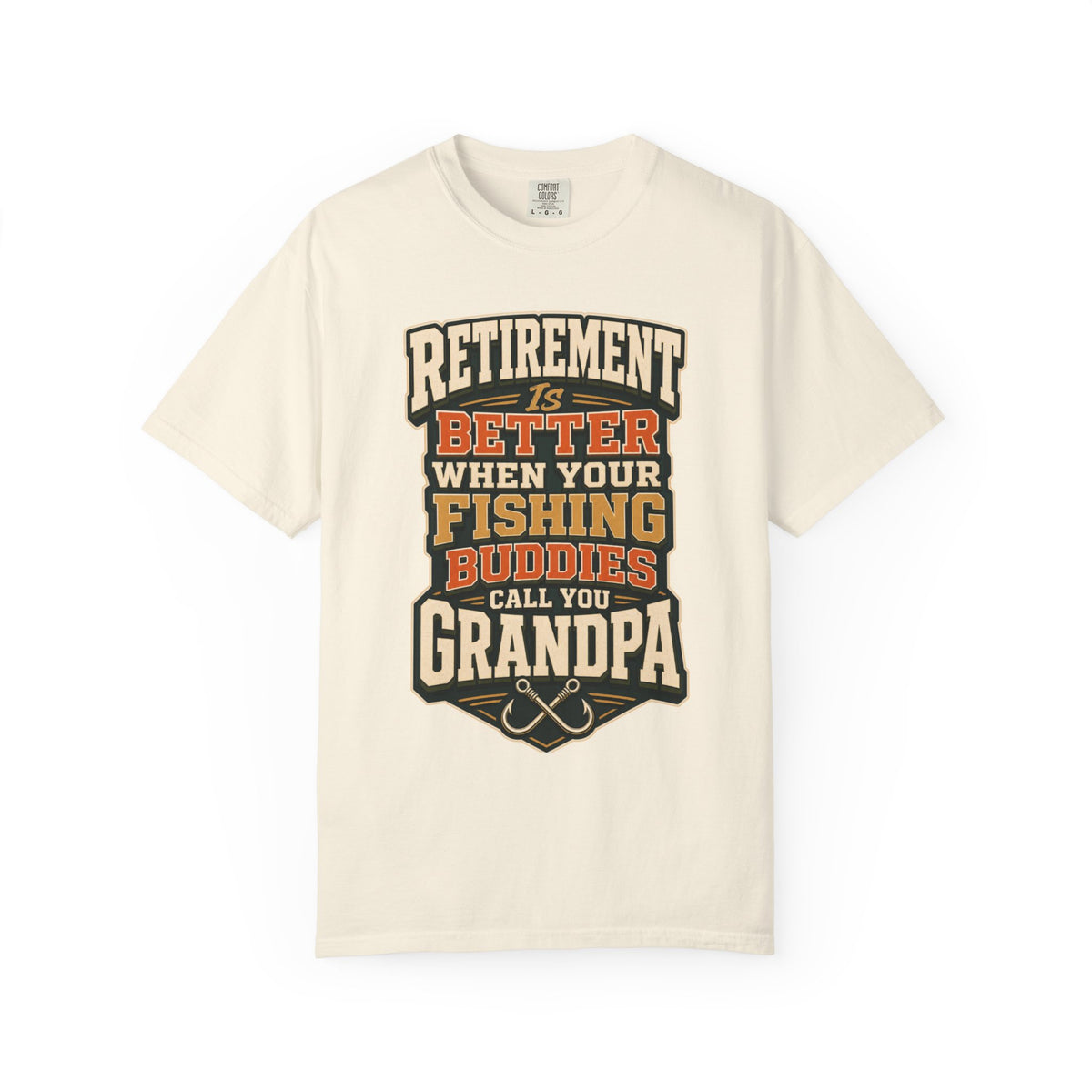 Retirement Is Better When Your Fishing Buddies Call You Grandpa – Funny Fishing Grandpa T-Shirt, Retirement Gift for Fisherman