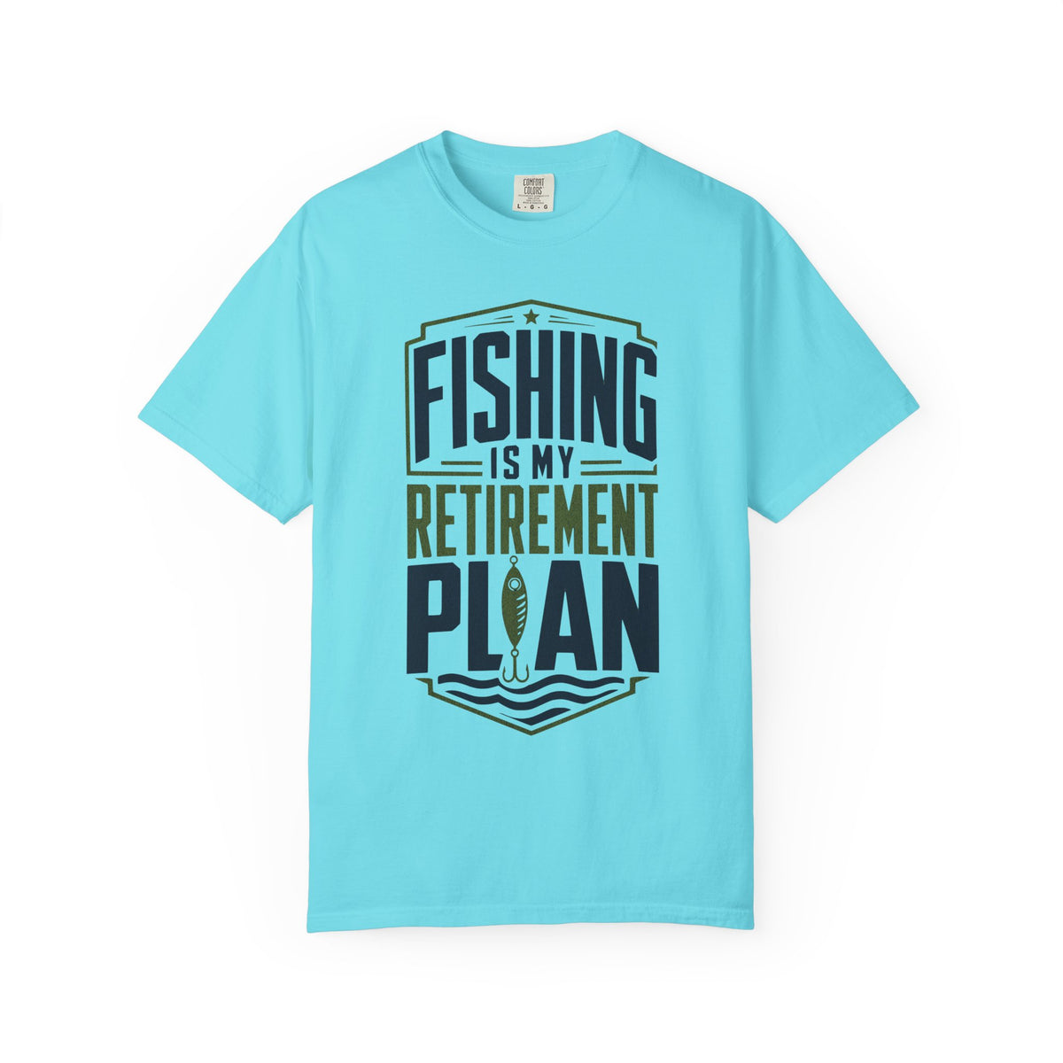 Fishing Is My Retirement Plan T-Shirt | Funny Retirement Fishing Shirt | Angler Retirement Gift