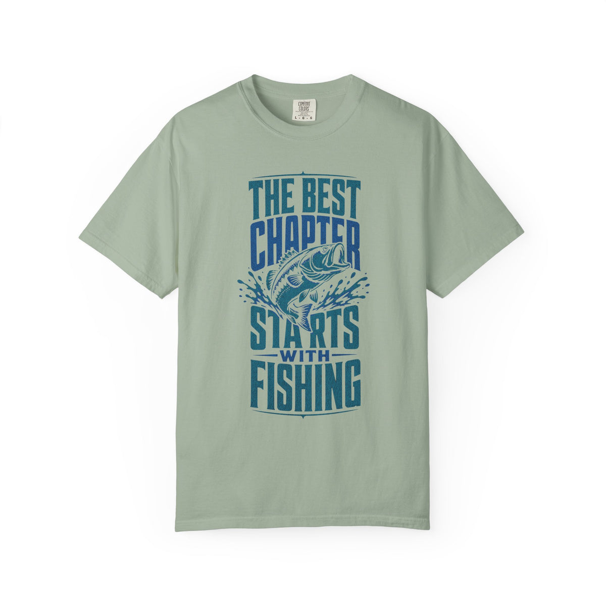 The Best Chapter Starts With Fishing T-Shirt | Fishing Grandma Shirt | Retirement Fishing Gift | Unisex Angler Tee