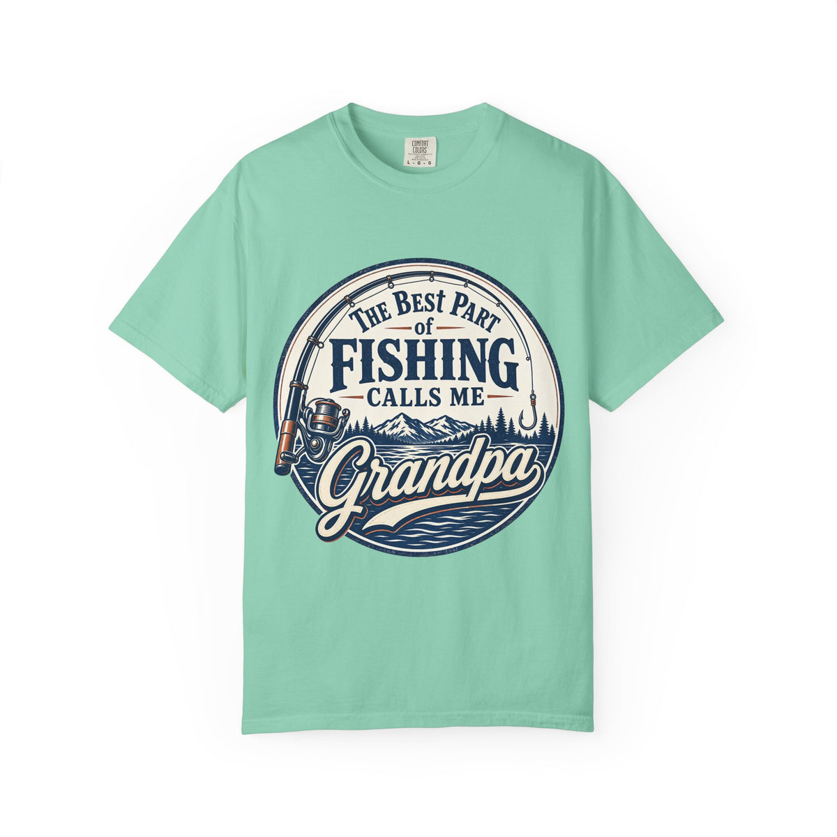 The Best Part of Fishing Calls Me Grandpa Shirt, Grandpa Fishing T-Shirt, Fishing Grandpa Gift, Father's Day Fishing Tee, Bass Fishing Shirt, Lake Life Unisex Tee