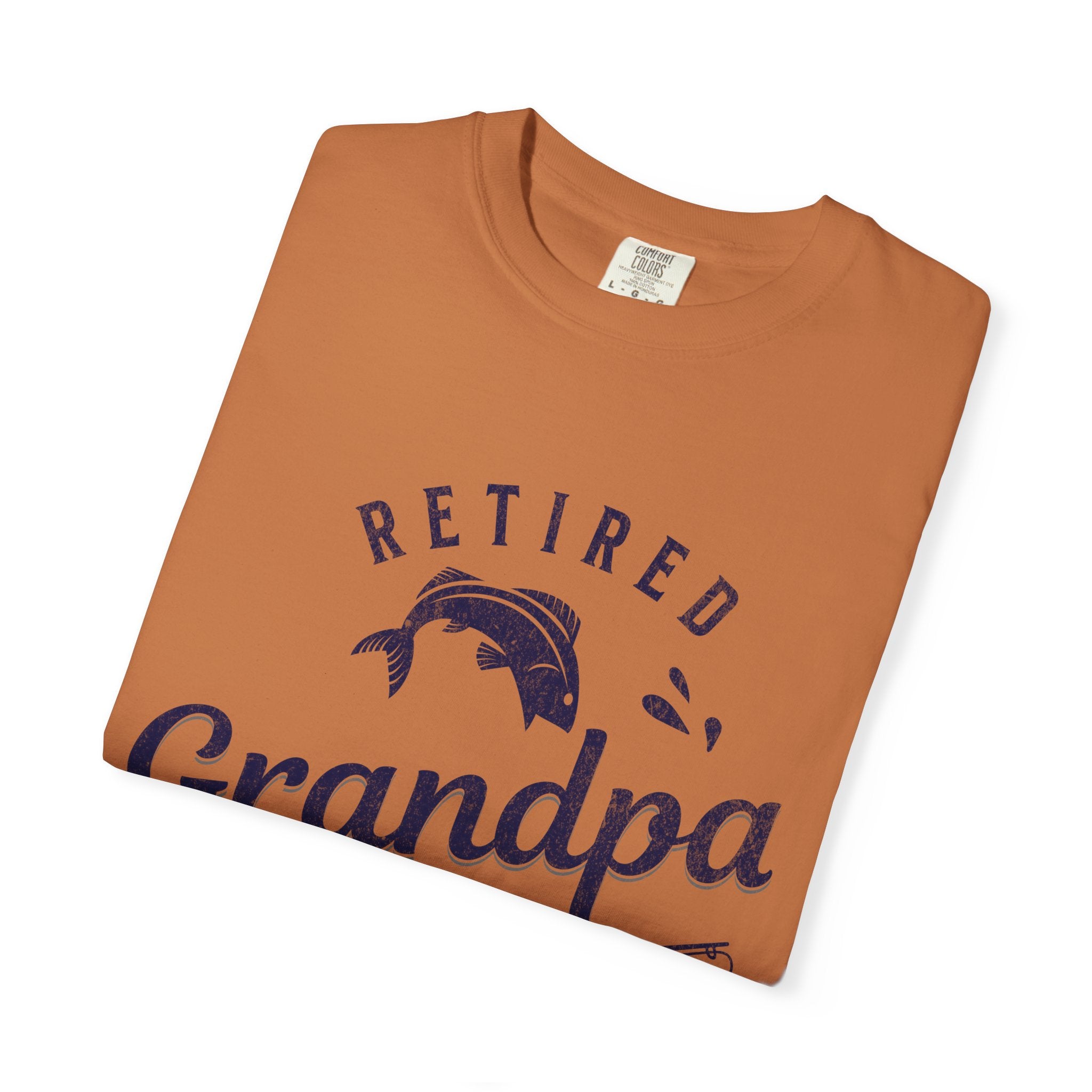 Retired Grandpa Fishing Club Shirt | Funny Retirement Fisherman T-Shirt | Grandpa Fishing Gift