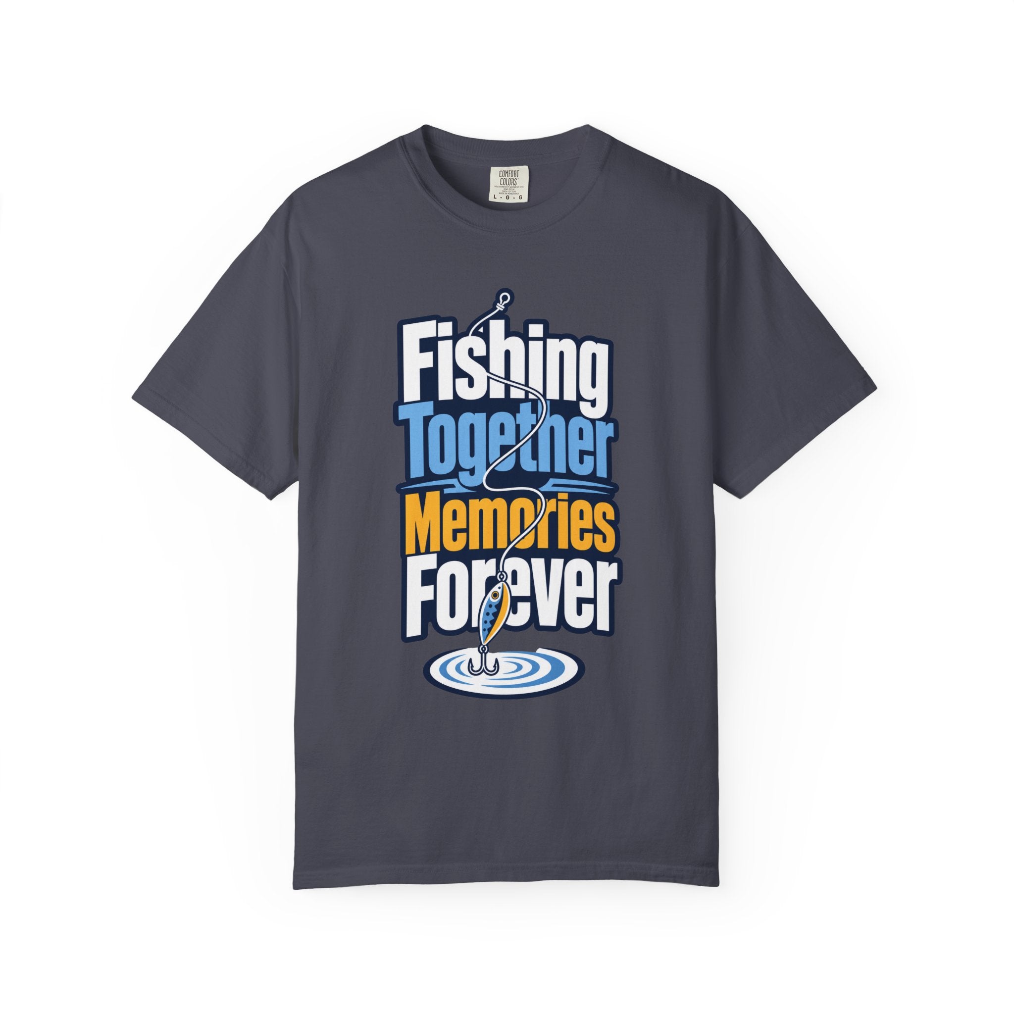 Fishing Together Memories Forever T-Shirt – Family Fishing Gift, Unisex Fishing Shirt