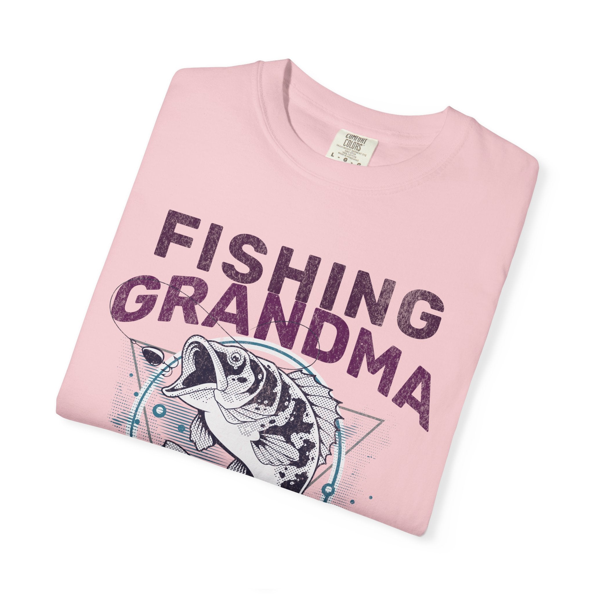 Fishing Grandma Retired Not My Problem Shirt | Funny Retirement Fishing T-Shirt for Women