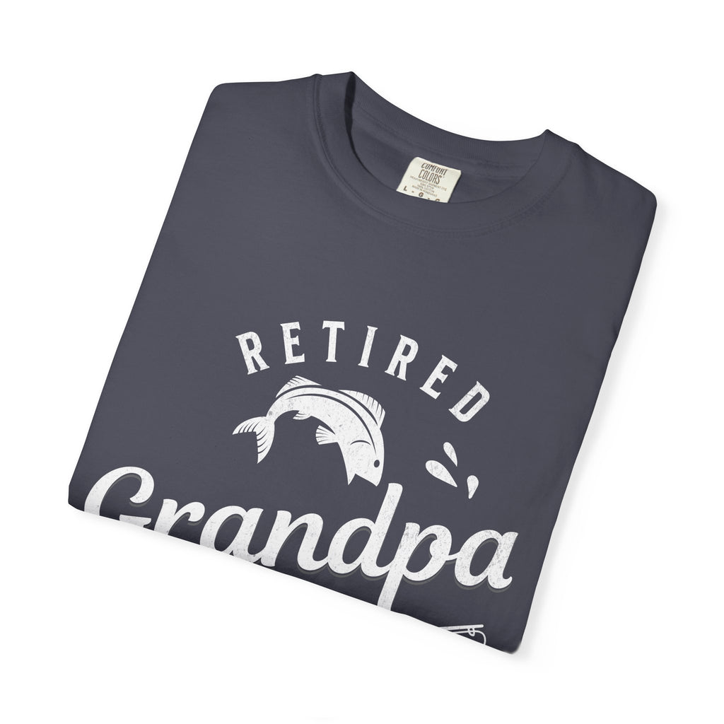 Retired Grandpa Fishing Club Shirt | Funny Retirement Fisherman T-Shirt | Grandpa Fishing Gift