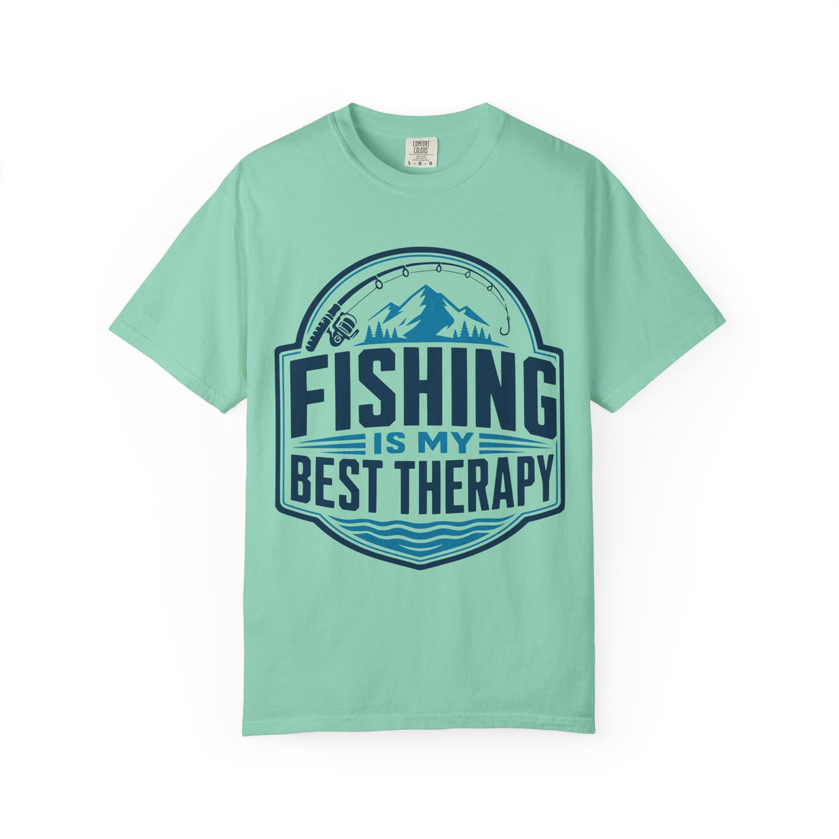 Fishing Is My Best Therapy Unisex T-Shirt, Funny Fishing Shirt, Angler Gift, Fisherman Outdoor Tee