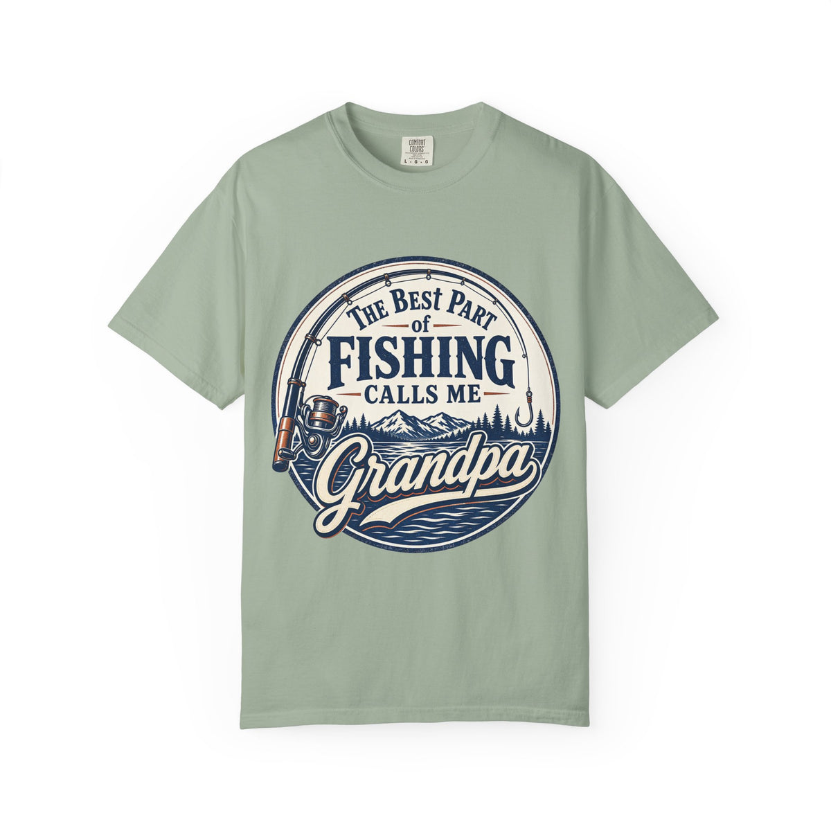 The Best Part of Fishing Calls Me Grandpa Shirt, Grandpa Fishing T-Shirt, Fishing Grandpa Gift, Father's Day Fishing Tee, Bass Fishing Shirt, Lake Life Unisex Tee
