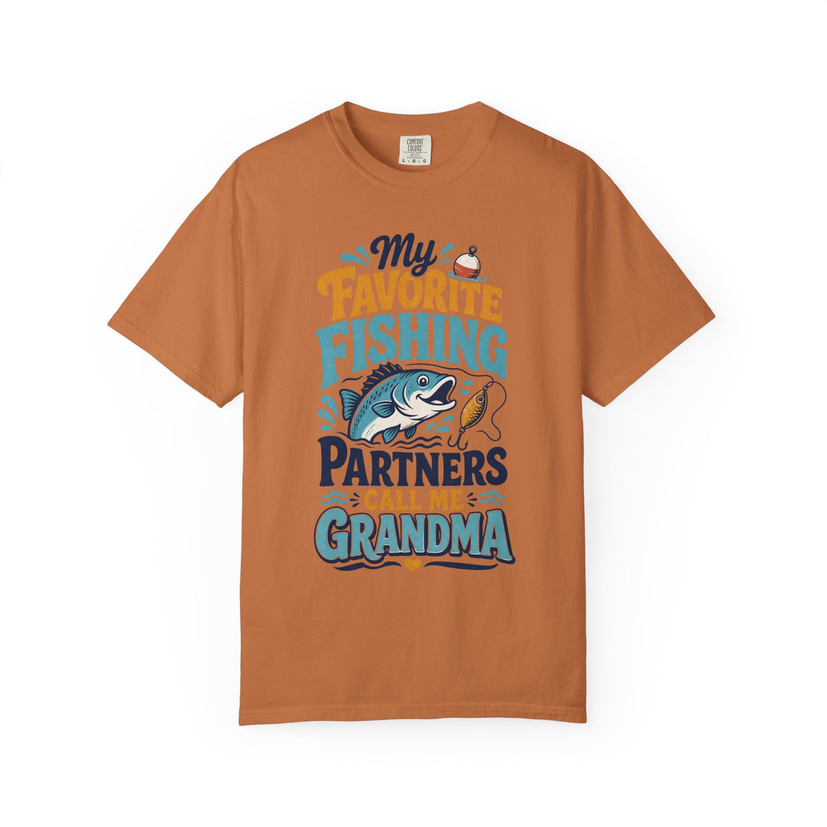 My Favorite Fishing Partners Call Me Grandma Fishing T-Shirt