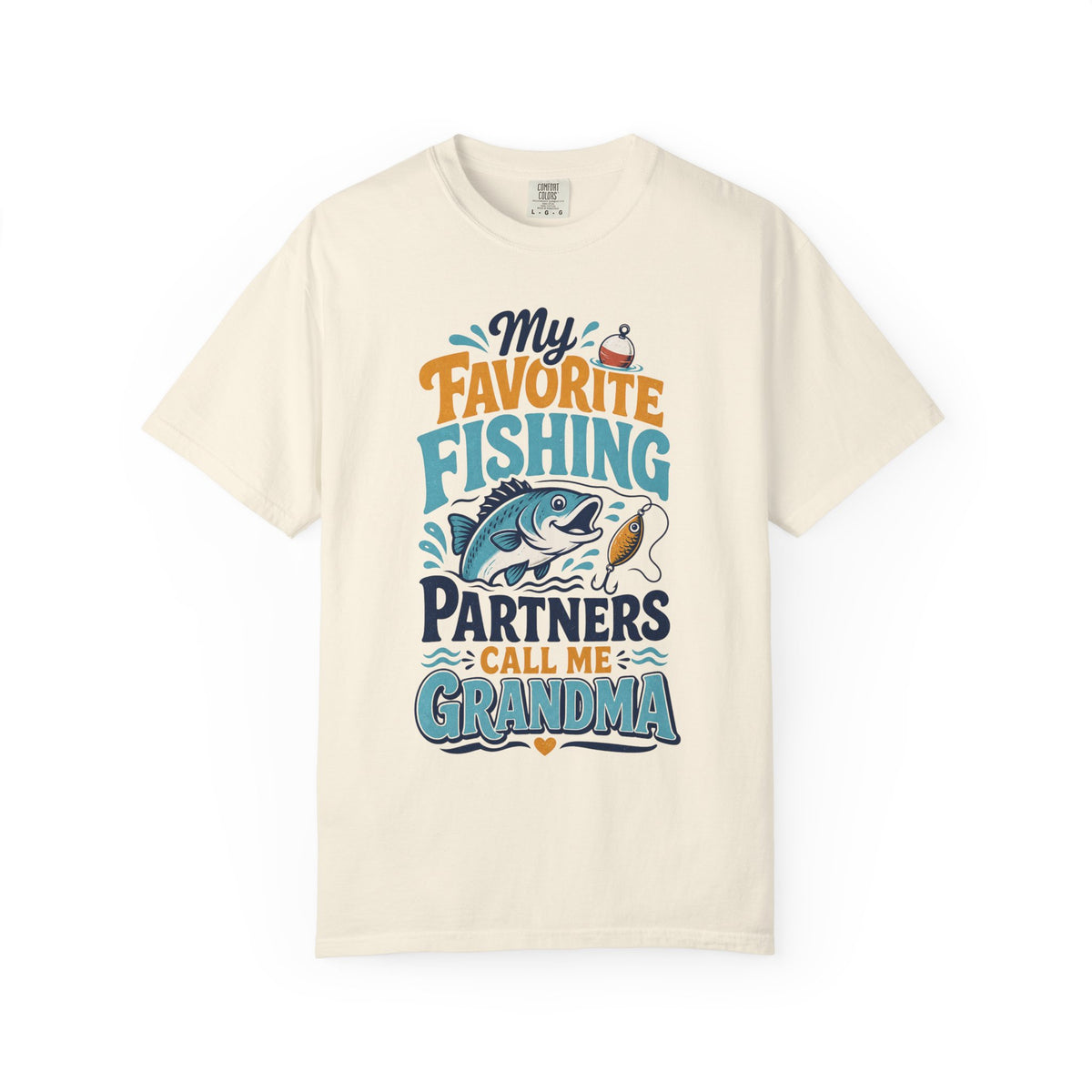 My Favorite Fishing Partners Call Me Grandma Fishing T-Shirt