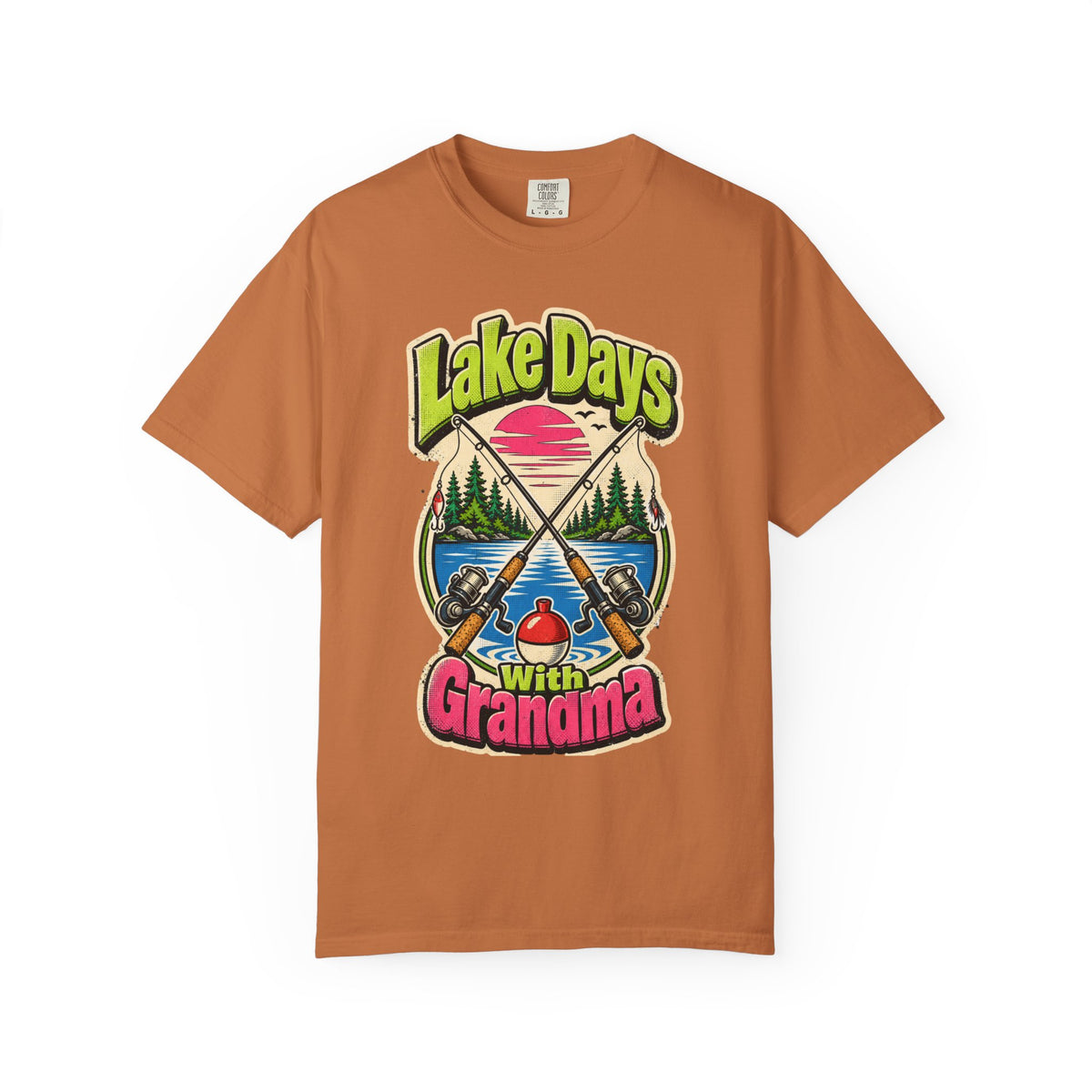 Lake Days With Grandma Fishing Shirt – Grandma Fishing Gift, Lake Life T-Shirt, Fishing Grandma Gift