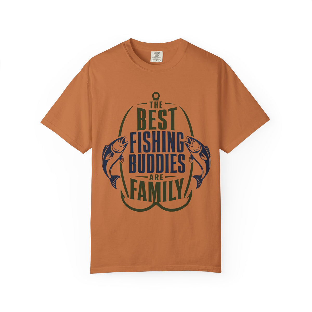 Best Fishing Buddies Are Family T-Shirt | Fishing Couple Shirt | Grandpa Grandma Fishing Gift | Family Fishing Tee | Unisex