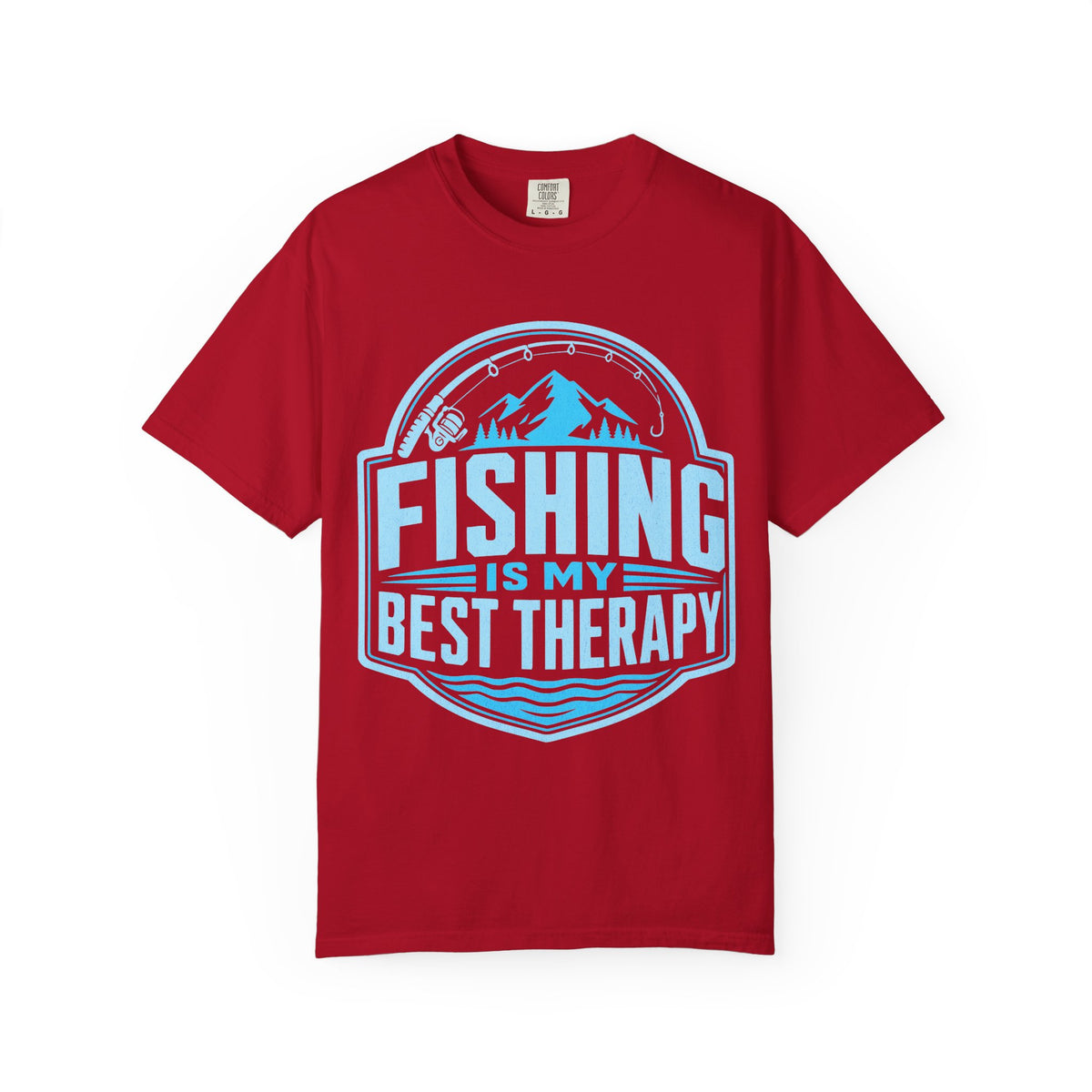 Fishing Is My Best Therapy Unisex T-Shirt, Funny Fishing Shirt, Angler Gift, Fisherman Outdoor Tee