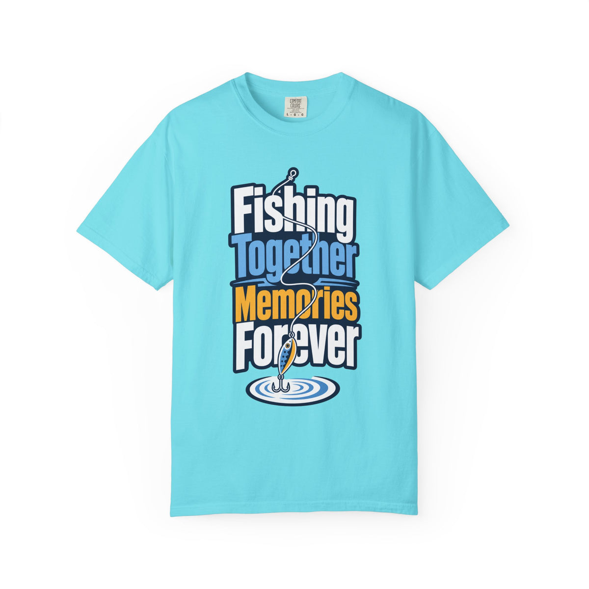Fishing Together Memories Forever T-Shirt – Family Fishing Gift, Unisex Fishing Shirt