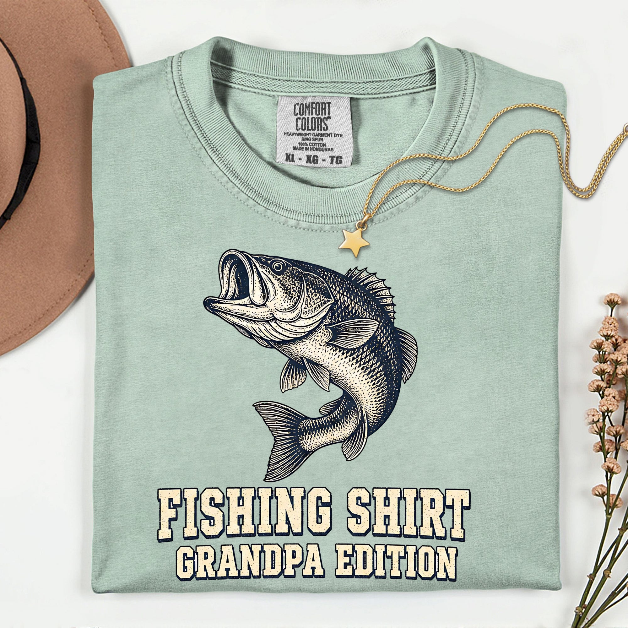 Fishing Shirt Grandpa Edition | Retired Still Reel Good Grandpa Fishing T-Shirt