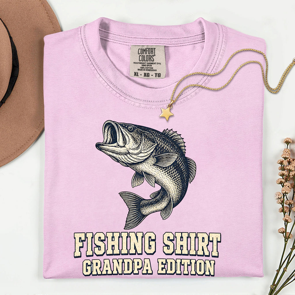 Fishing Shirt Grandpa Edition | Retired Still Reel Good Grandpa Fishing T-Shirt