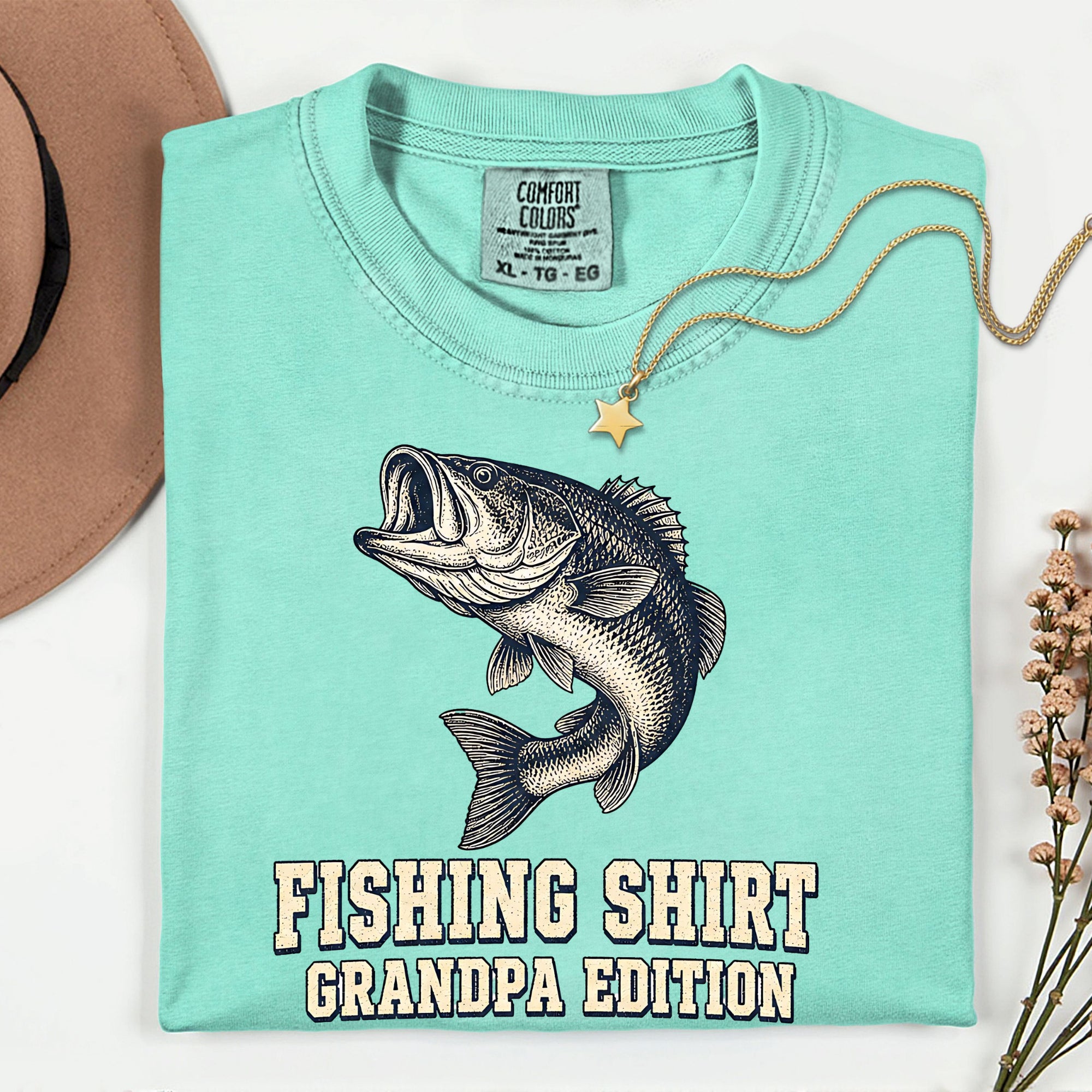 Fishing Shirt Grandpa Edition | Retired Still Reel Good Grandpa Fishing T-Shirt