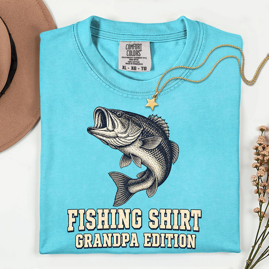 Fishing Shirt Grandpa Edition | Retired Still Reel Good Grandpa Fishing T-Shirt
