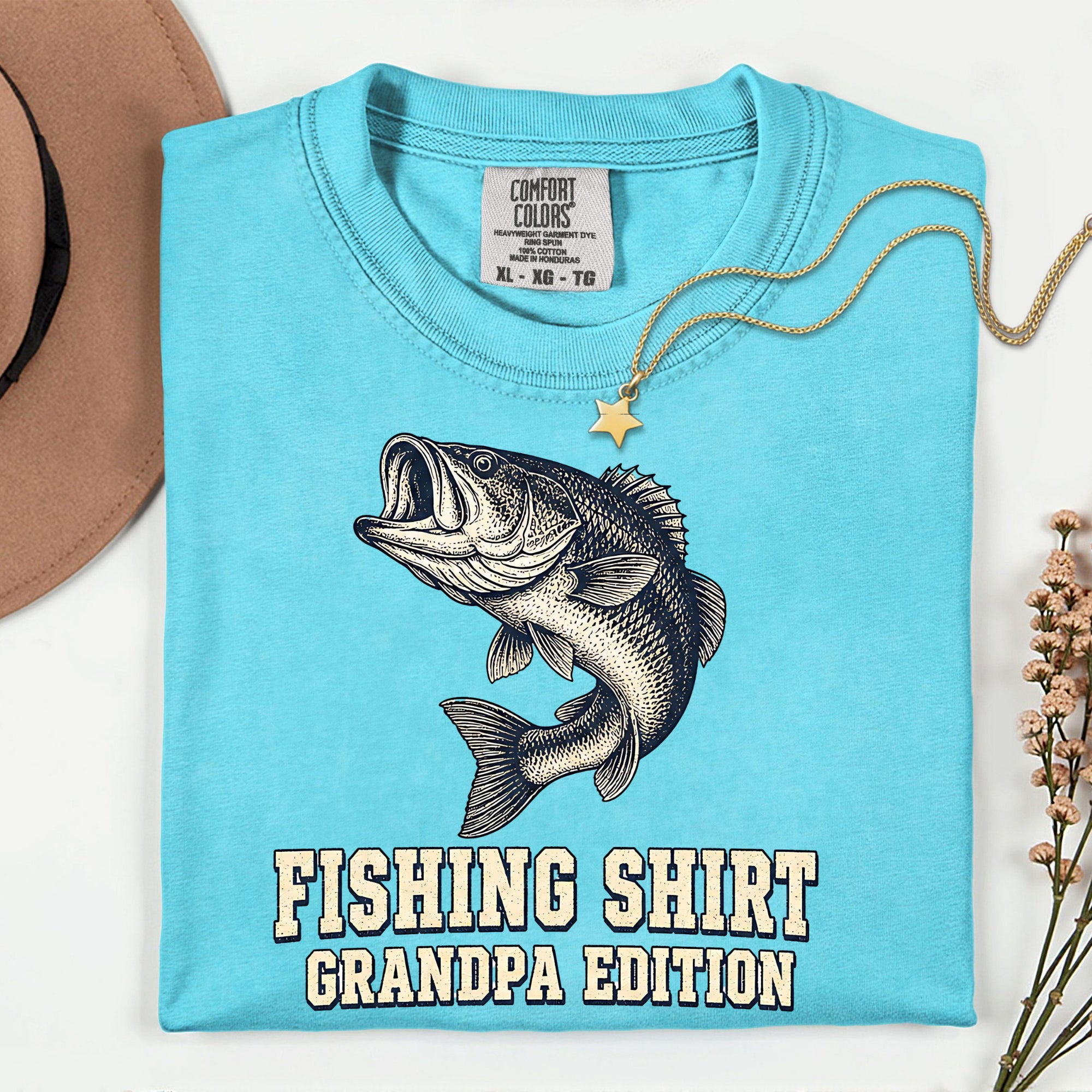 Fishing Shirt Grandpa Edition | Retired Still Reel Good Grandpa Fishing T-Shirt
