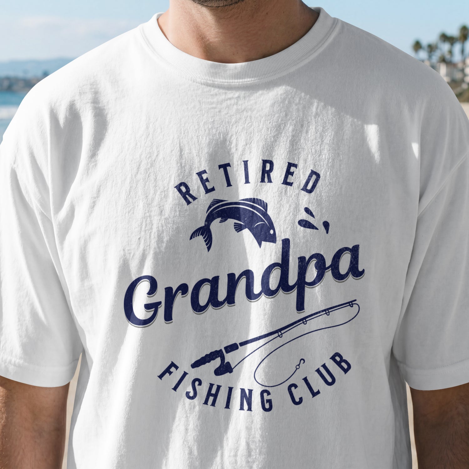 Retired Grandpa Fishing Club Shirt | Funny Retirement Fisherman T-Shirt | Grandpa Fishing Gift