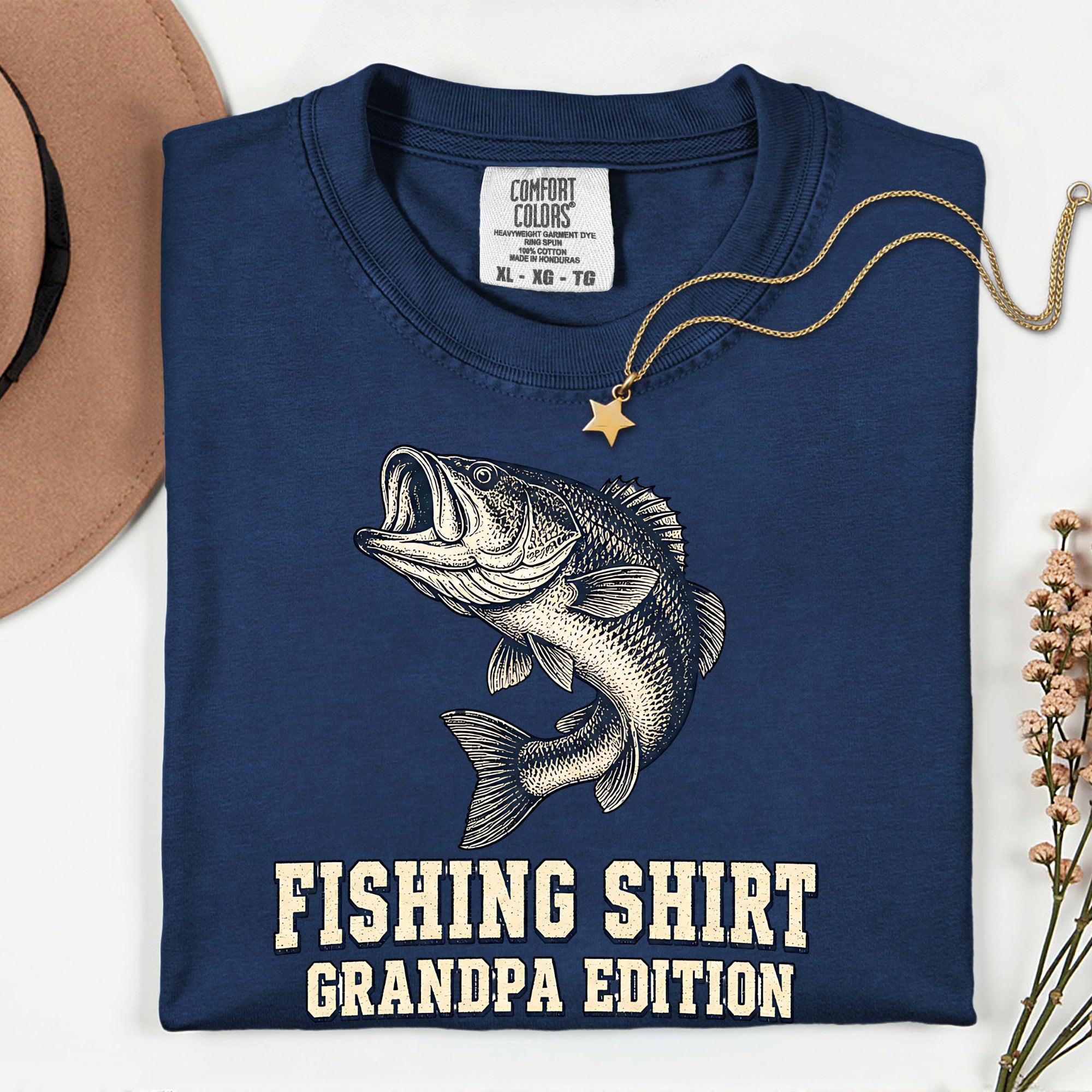 Fishing Shirt Grandpa Edition | Retired Still Reel Good Grandpa Fishing T-Shirt