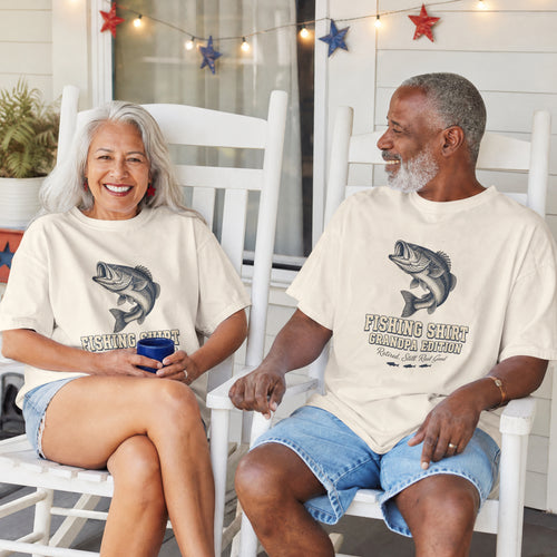 Fishing Shirt Grandpa Edition | Retired Still Reel Good Grandpa Fishing T-Shirt