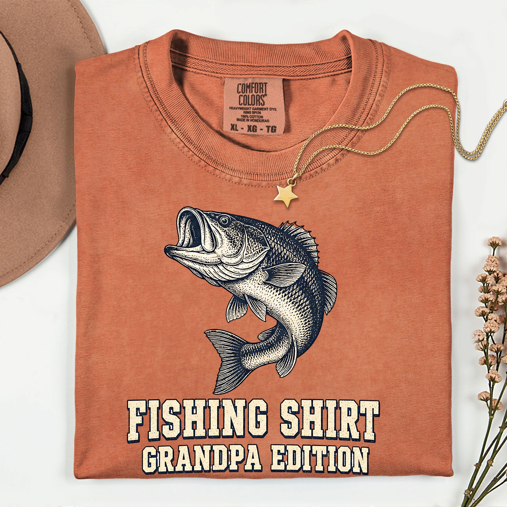 Fishing Shirt Grandpa Edition | Retired Still Reel Good Grandpa Fishing T-Shirt